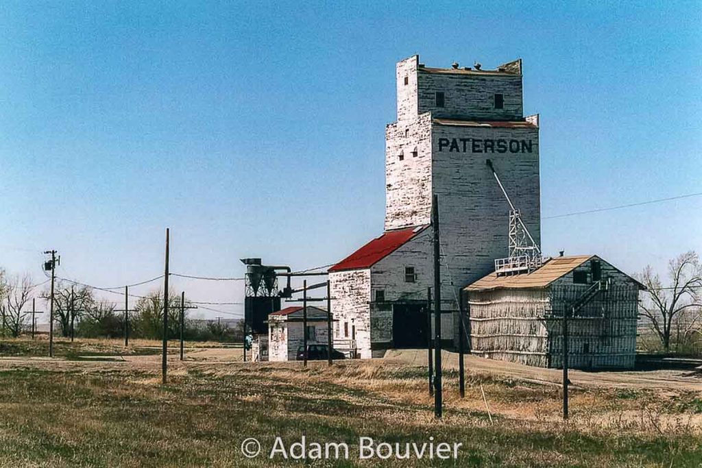 Parkbeg, SK grain elevator, May 2005. Contributed by Adam Bouvier.