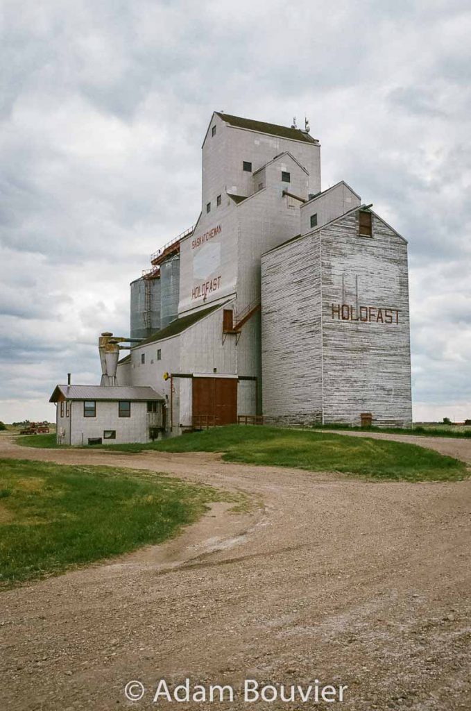 Holdfast, SK grain elevator, June 2017. Contributed by Adam Bouvier.