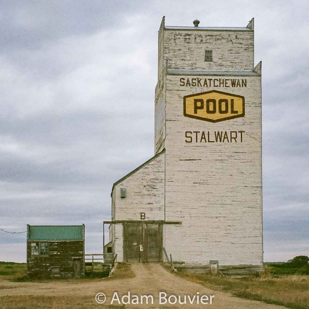 Stalwart, SK grain elevator, June 2017. Contributed by Adam Bouvier.