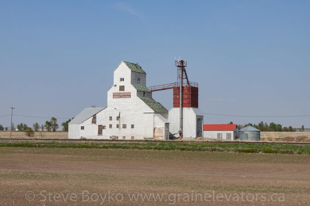 Feenstra Seeds elevator in Barons, AB. May 2016.