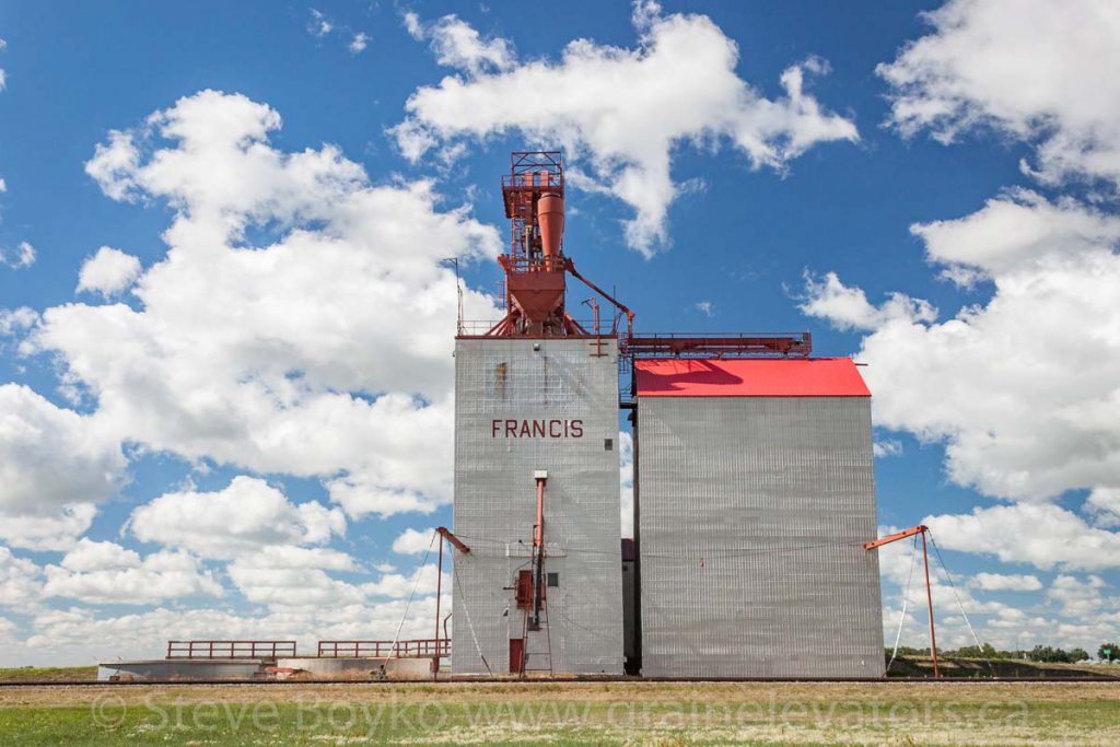 The Francis grain elevator, August 2015