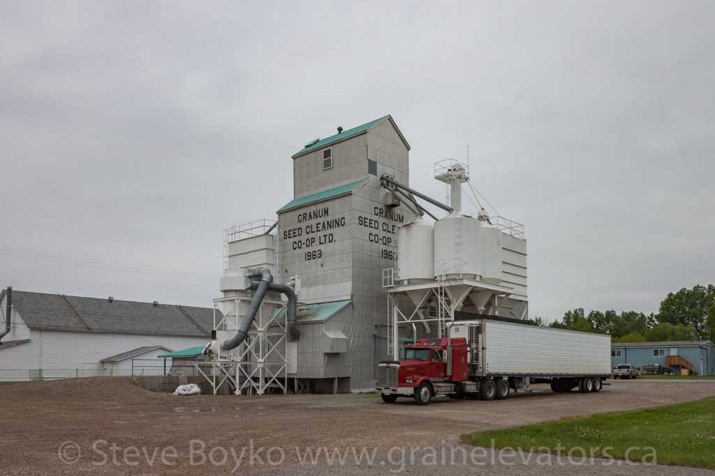 Granum Seed Cleaning elevator, May 2016