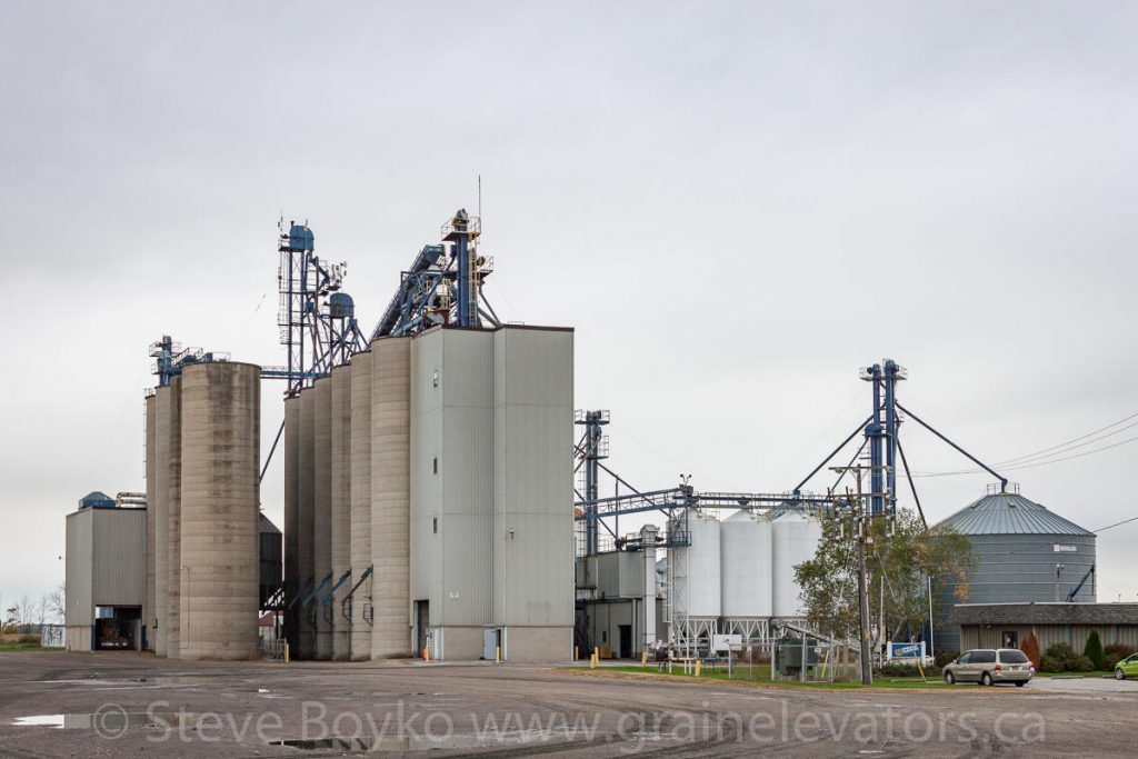 Leamington, Ontario grain elevator. September 2012.