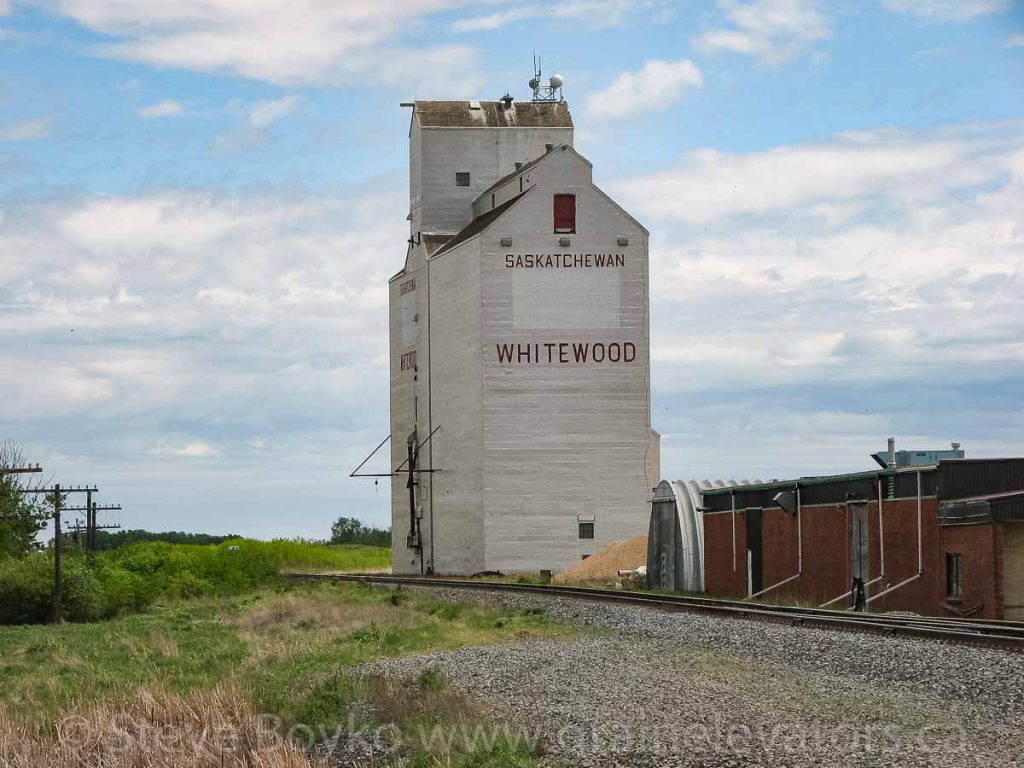 The Whitewood, SK grain elevator, May 2010.