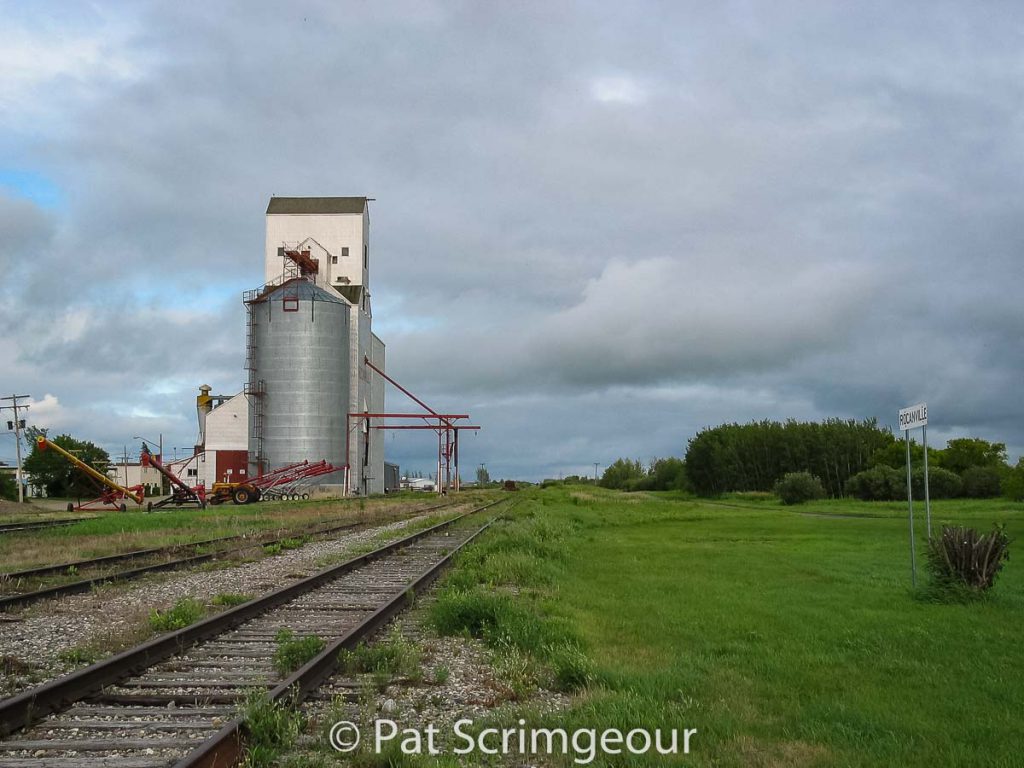 Rocanville, SK grain elevator, July 2005. Contributed by Pat Scrimgeour.