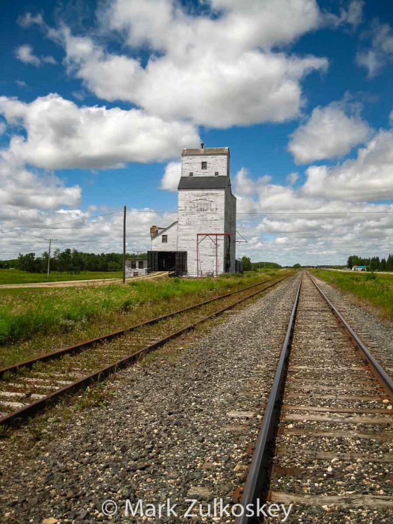 Invermay, SK grain elevator. Contributed by Mark Zulkoskey.