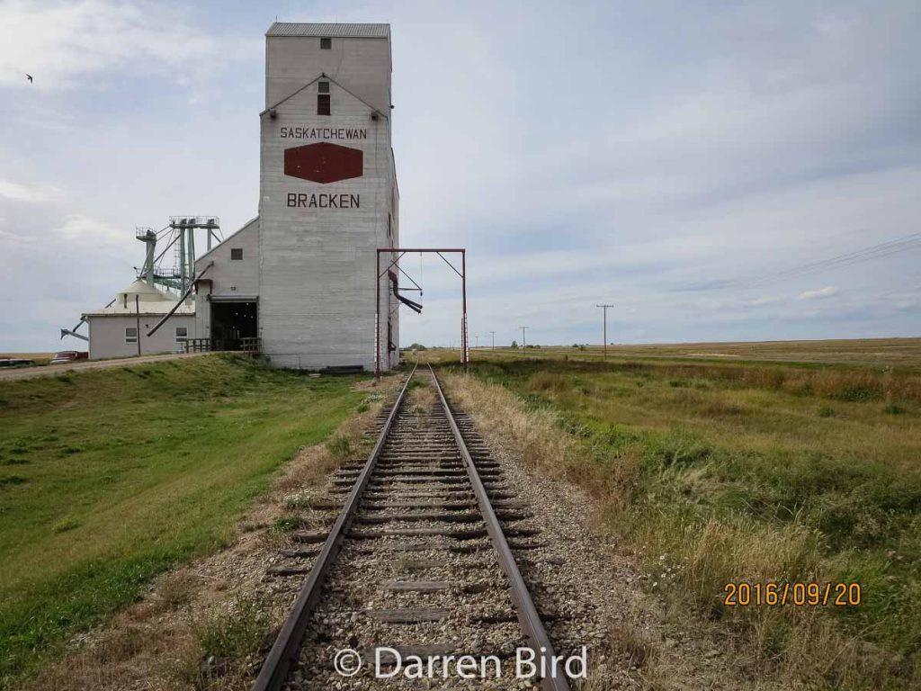 Bracken, SK grain elevator. Contributed by Darren Bird.