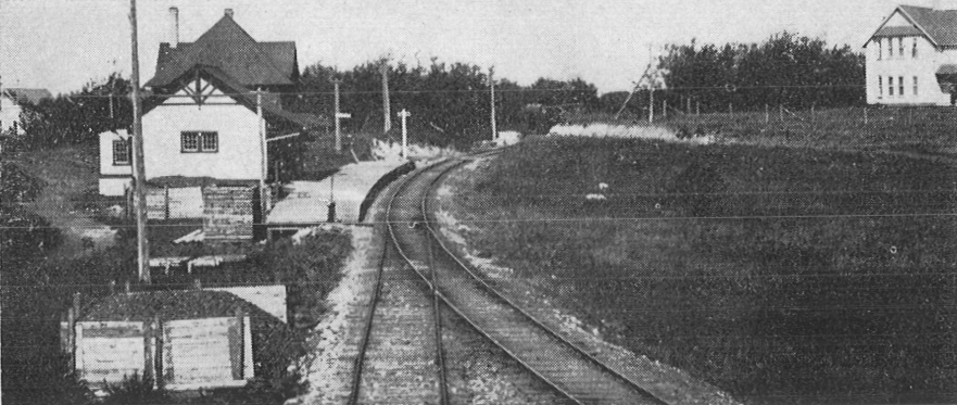 CNR train station, Russell, 1912