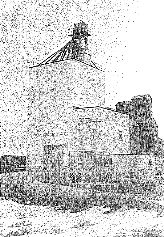 “New Oakburn Grain Elevator, 1965” – from Echoes: Oakburn, Manitoba 1870-1970