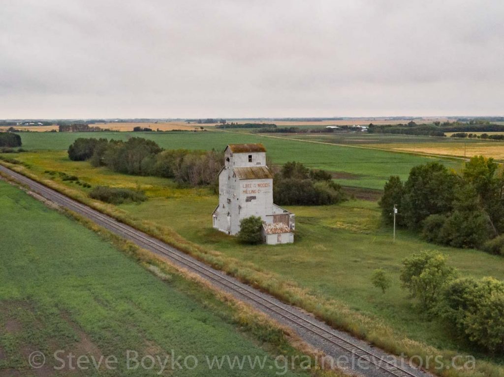 Harmsworth, MB grain elevator, Aug 2019. Contributed by Steve Boyko.