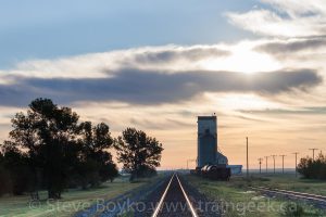 Sunrise at Pense, SK, September 2012