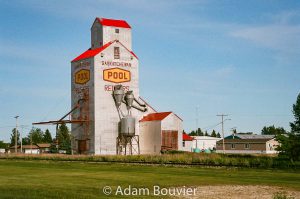 The Redvers, SK grain elevator, June 2017. Contributed by Adam Bouvier.