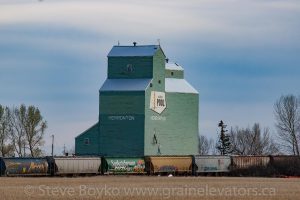 Herronton, AB grain elevator, May 2017