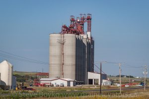 Viterra grain elevator in Swift Current, SK, July 2013. Contributed by Steve Boyko.