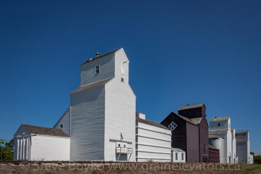 The elevator row at Inglis, Manitoba, June 2015. Contributed by Steve Boyko.