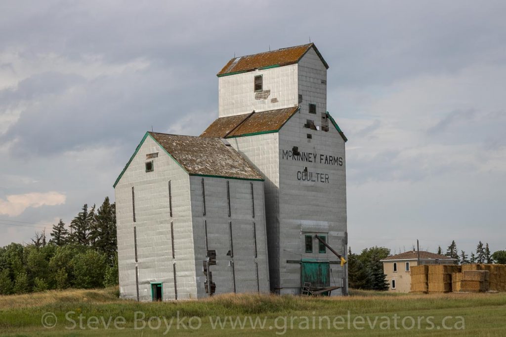 The McKinney Farms elevator in Coulter, MB