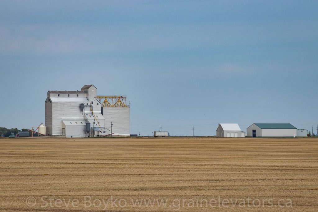 The grain elevator outside Deloraine, 2019