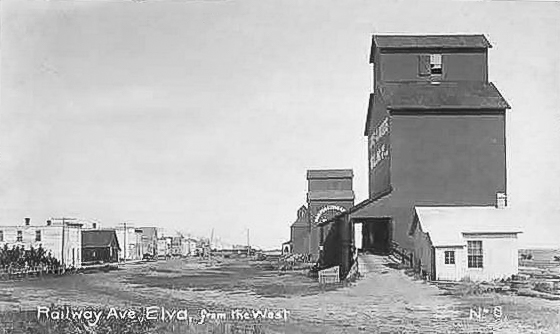 Elva, MB in 1910, from postcard