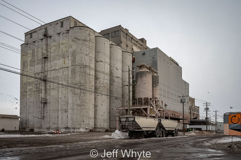 ADM Milling grain elevator, Calgary. Contributed by Jeff Whyte.