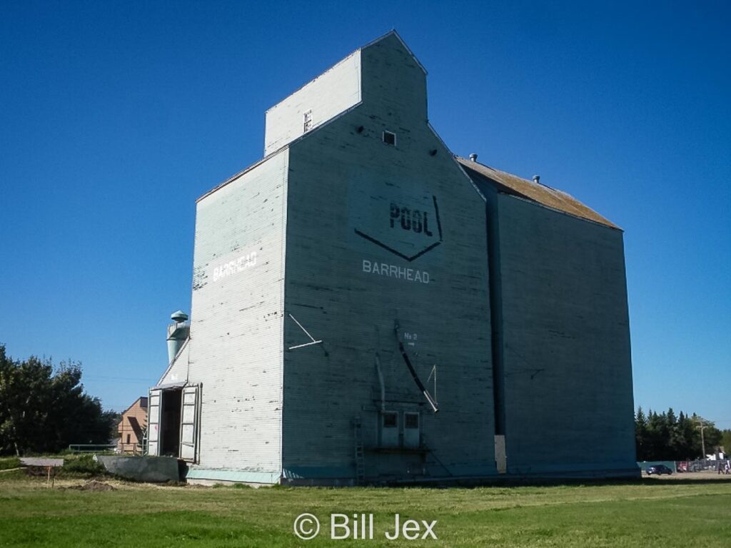 Barrhead, AB grain elevator, Sep 2015. Contributed by Bill Jex.