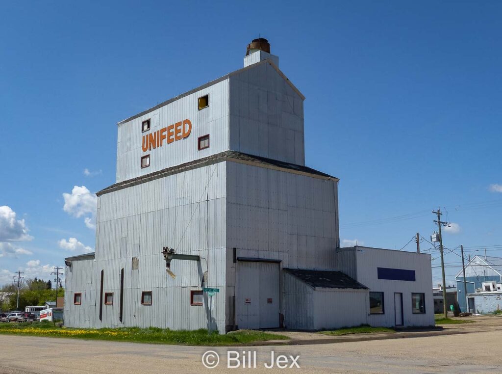 Unifeed mill in Bashaw, AB, May 2013. Contributed by Bill Jex.