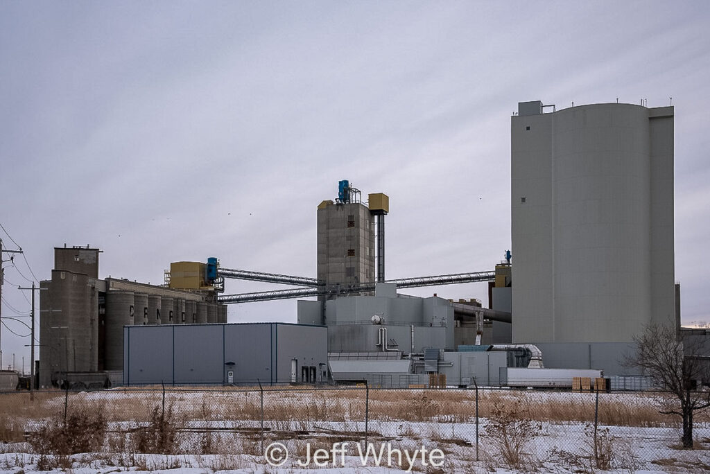 Canada Malting grain complex in Calgary, AB. Contributed by Jeff Whyte.