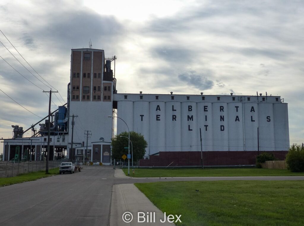 Alberta Terminals Ltd. elevator, Edmonton, AB, July 2014. Contributed by Bill Jex.