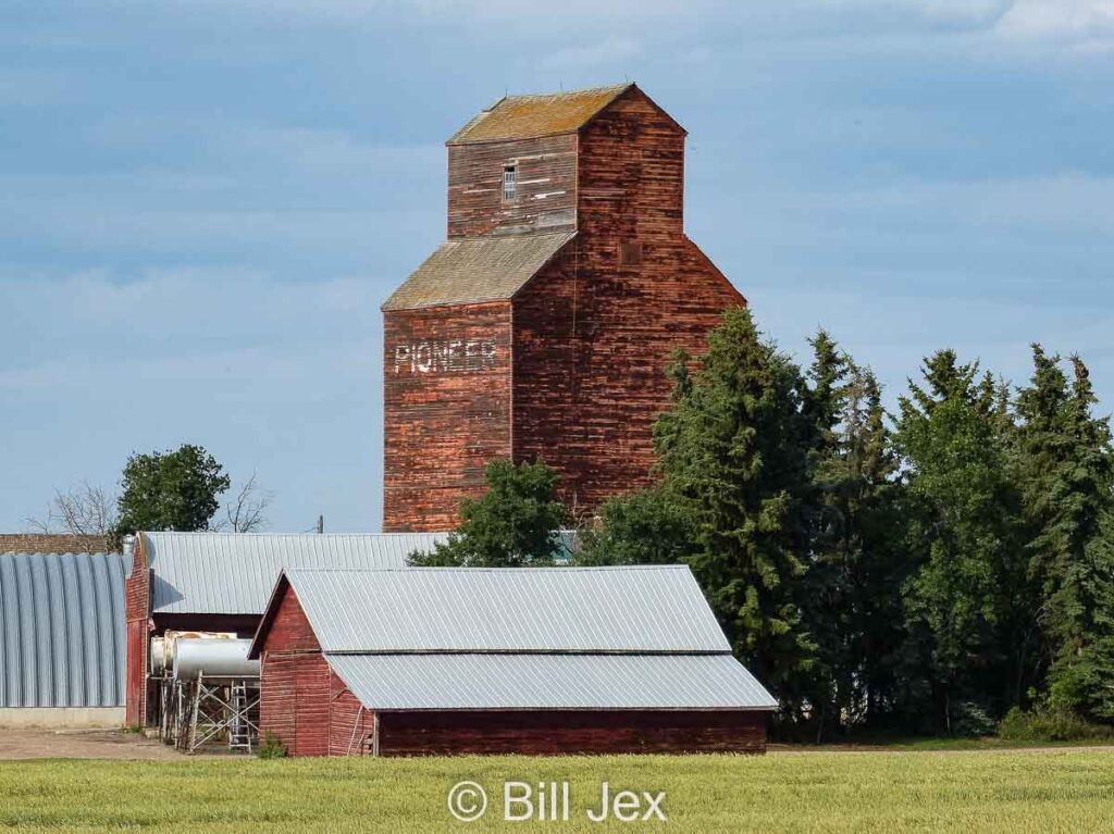 Former Whitford grain elevator, Aug 2014. Contributed by Bill Jex.