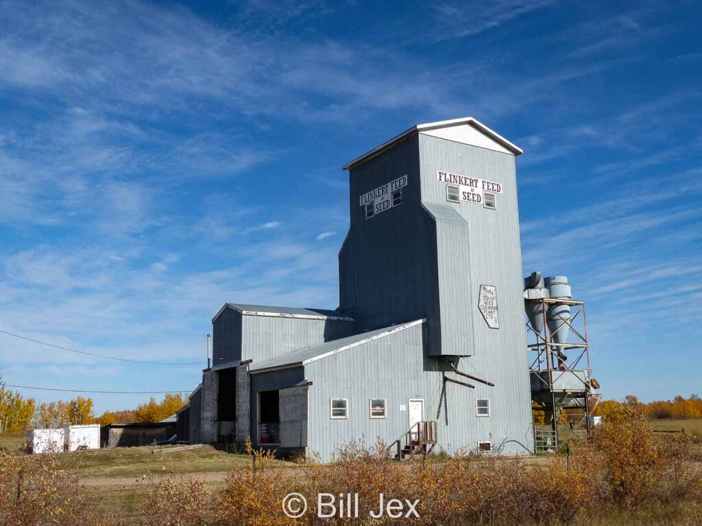 Flinkert Feed and Seed in Vilna, AB, Oct 2014. Contributed by Bill Jex.