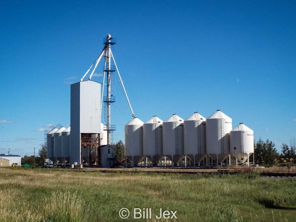 Providence Grain facility in Waskatenau, AB, July 2015. Contributed by Bill Jex.