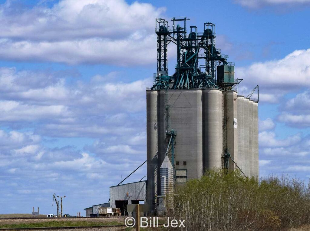 Viterra grain elevator outside of Killam, AB, May 2013. Contributed by Bill Jex.