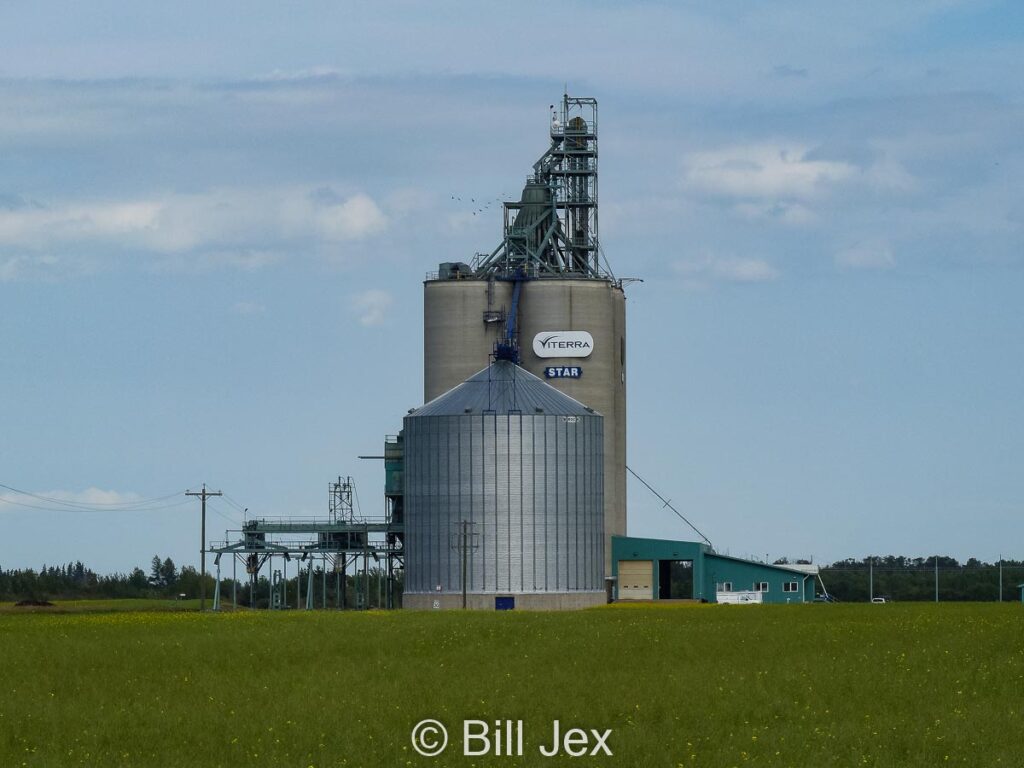 Viterra grain elevator at Star, AB, Aug 2015. Contributed by Bill Jex.