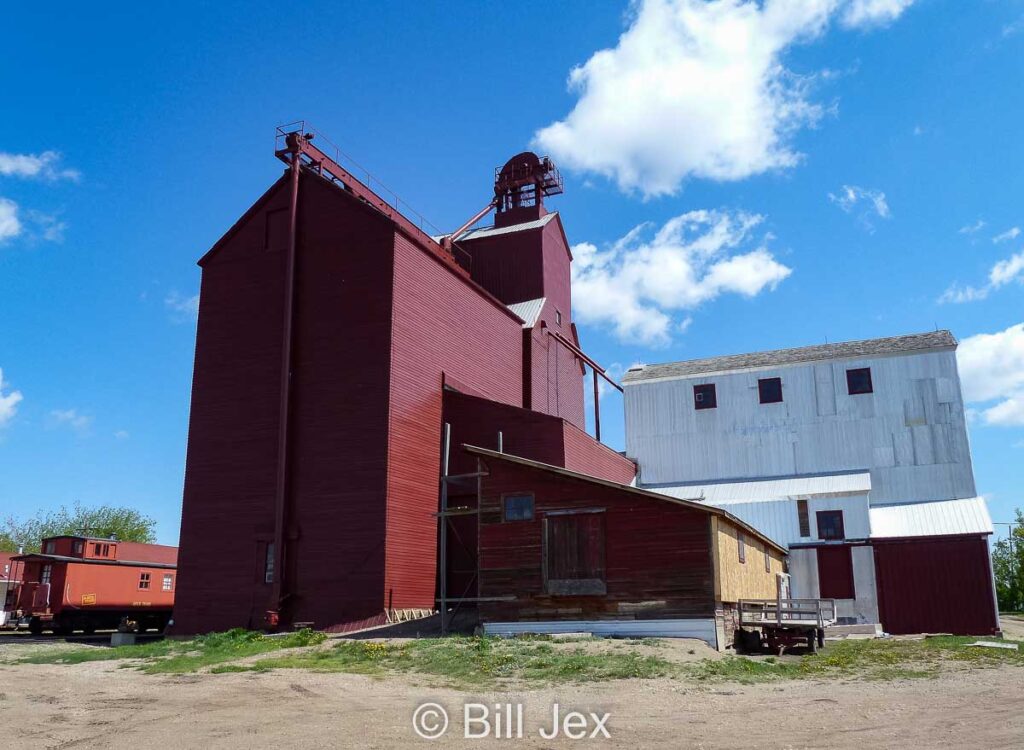 Stettler, AB grain elevator, May 2013. Contributed by Bill Jex.