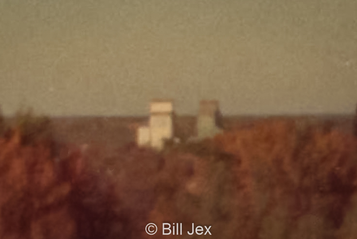 Grand Centre, AB grain elevators, early 1970s. Contributed by Bill Jex.