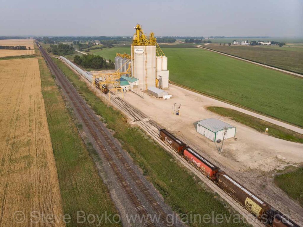 The Tucker grain elevator, Aug 2021. Contributed by Steve Boyko.