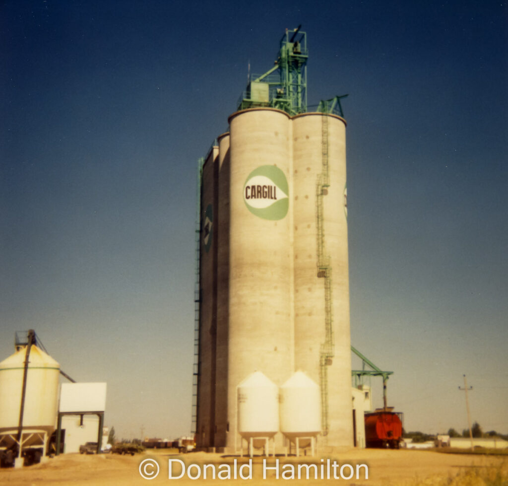 Cargill grain elevator in Dauphin Manitoba