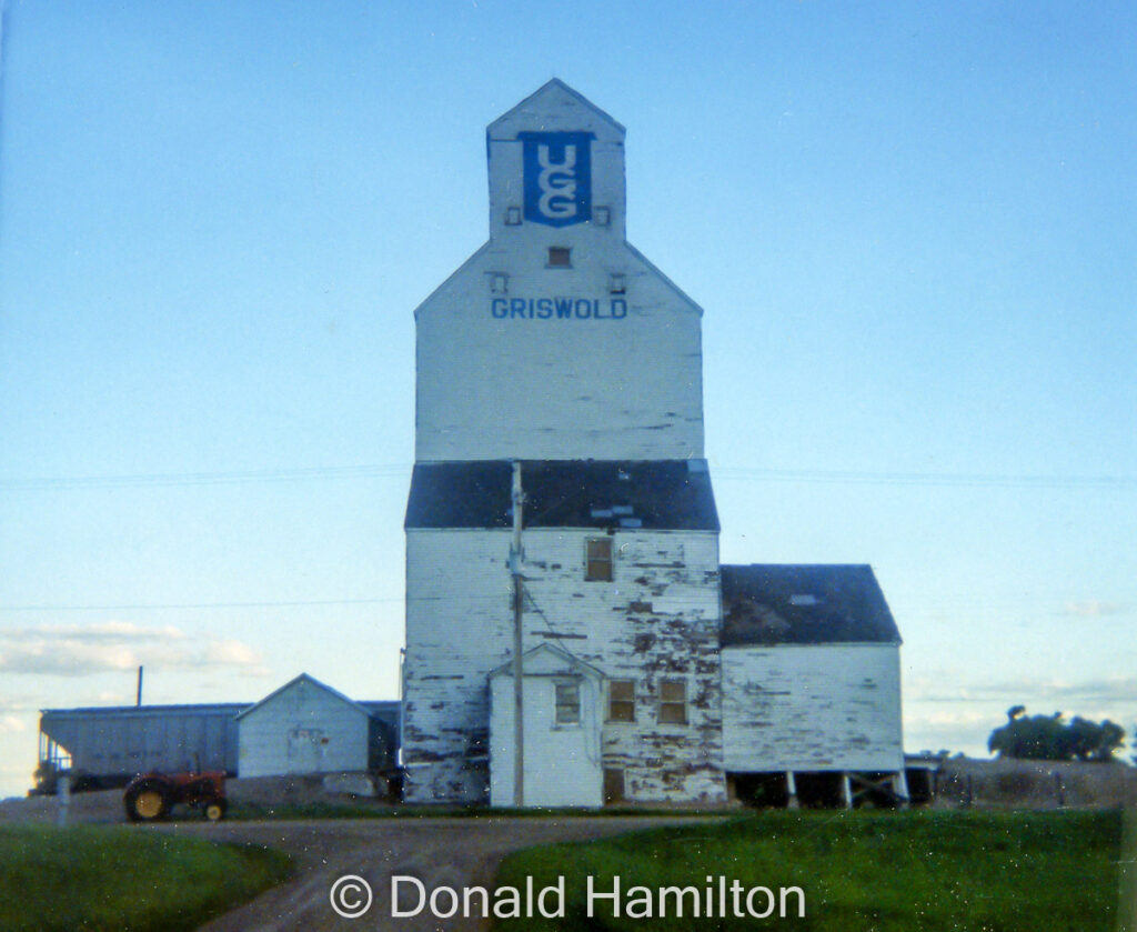 UGG grain elevator in Griswold, Manitoba