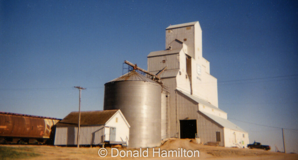 UGG grain elevator in Newdale, Manitoba