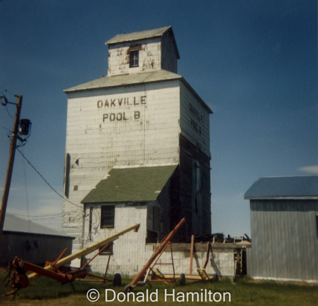 Oakville, Manitoba "B" Pool grain elevator