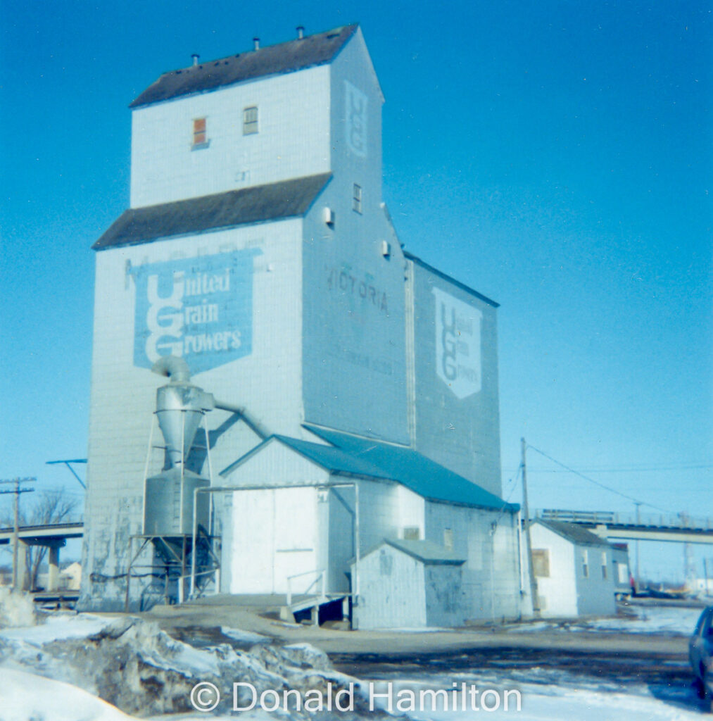 UGG grain elevator in Portage la Prairie, Manitoba.