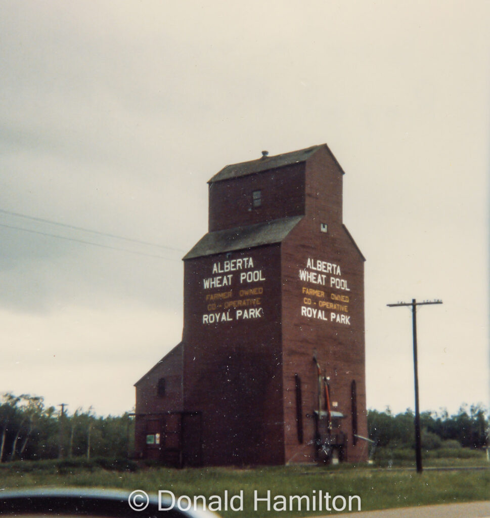 Royal Park grain elevator, 1985