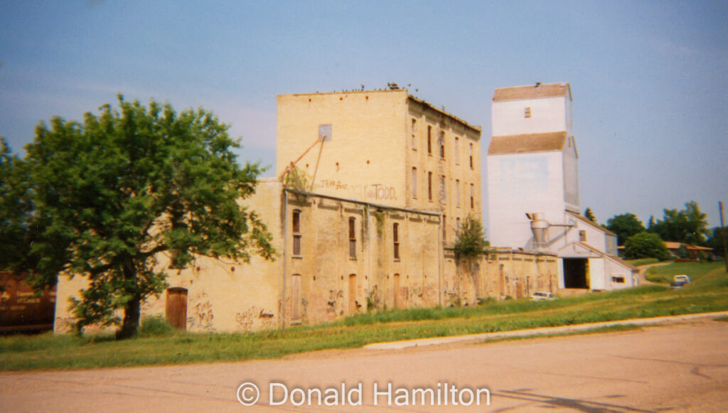 UGG grain elevator in Souris, Manitoba.