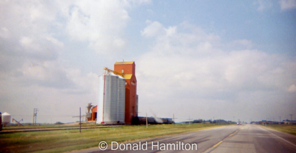 Pioneer grain elevator near Wadena Saskatchewan