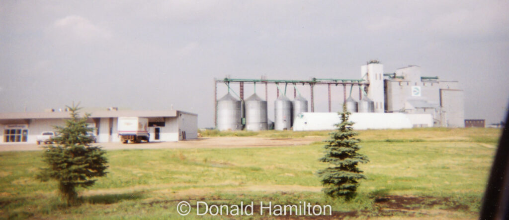Cargill complex near Melfort, SK, August 1994.