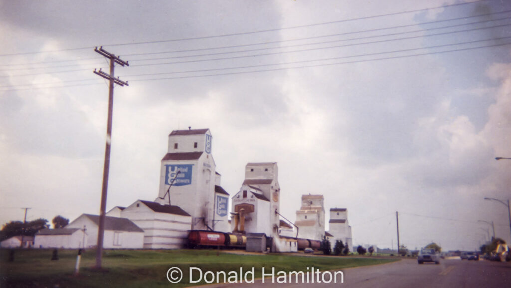 Grain elevators in Watson, Saskatchewan, August 1994.