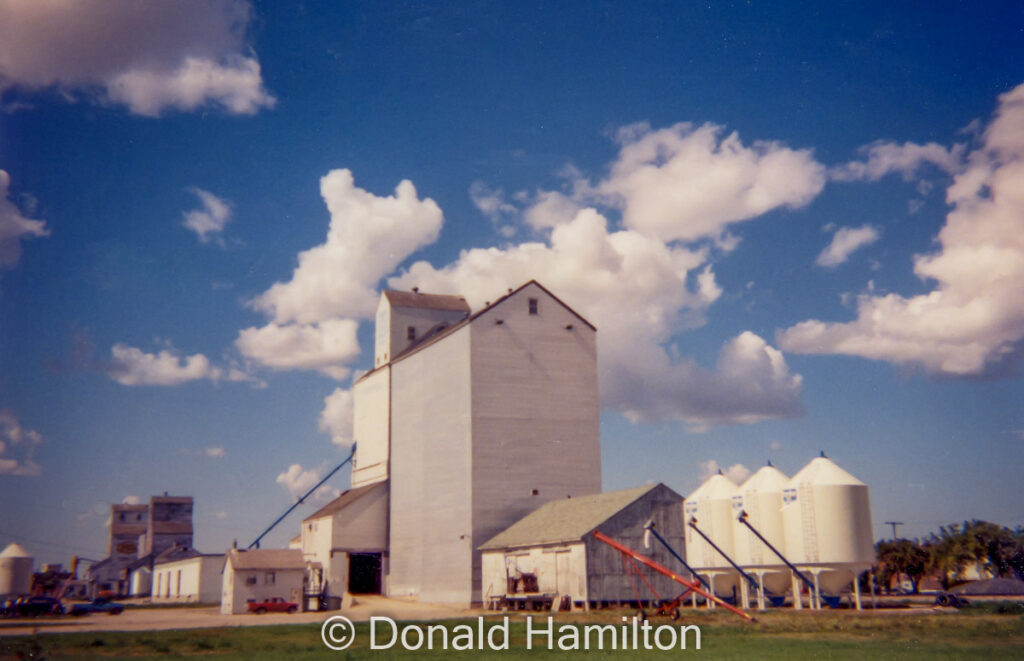 Yorkton, SK grain elevators, August 1995.
