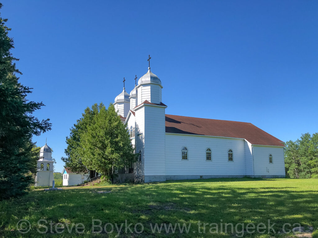 Ukrainian Catholic church in Elphinstone, MB, July 2020. Contributed by Steve Boyko.