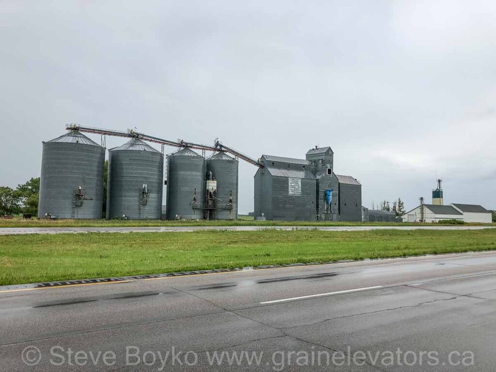 Ex Cargill grain elevator in Joliette, North Dakota, July 2022.