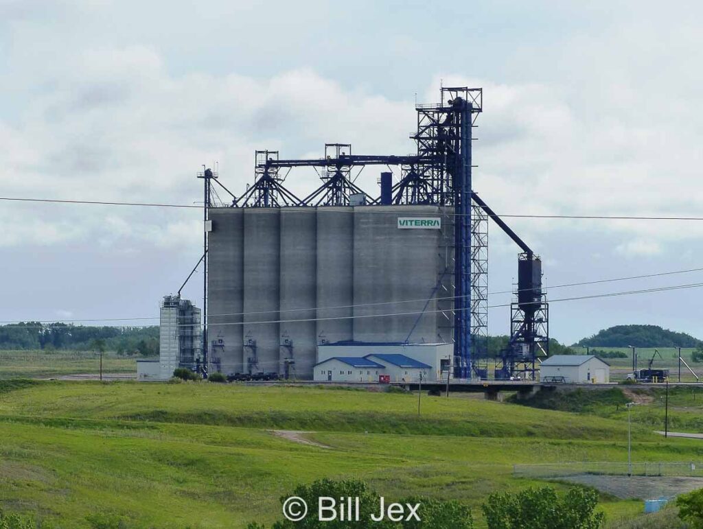 New Viterra grain terminal in Biggar, SK, June 2022. Contributed by Bill Jex.