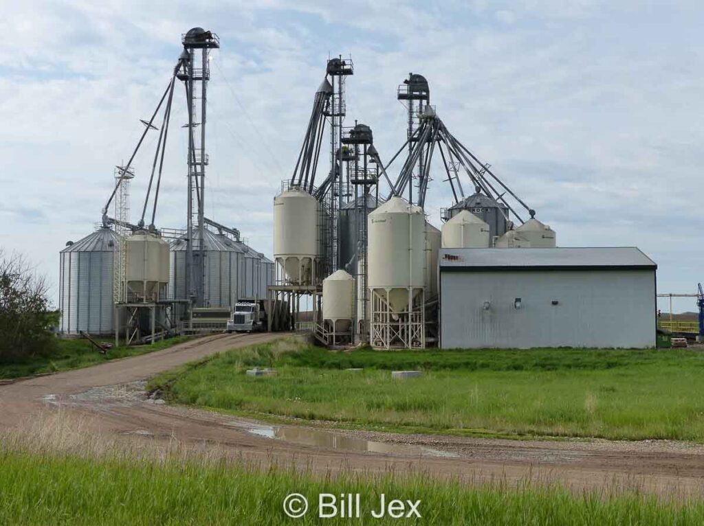 Sunhaven Farms Milling facility in Irma, AB, June 2022. Contributed by Bill Jex.